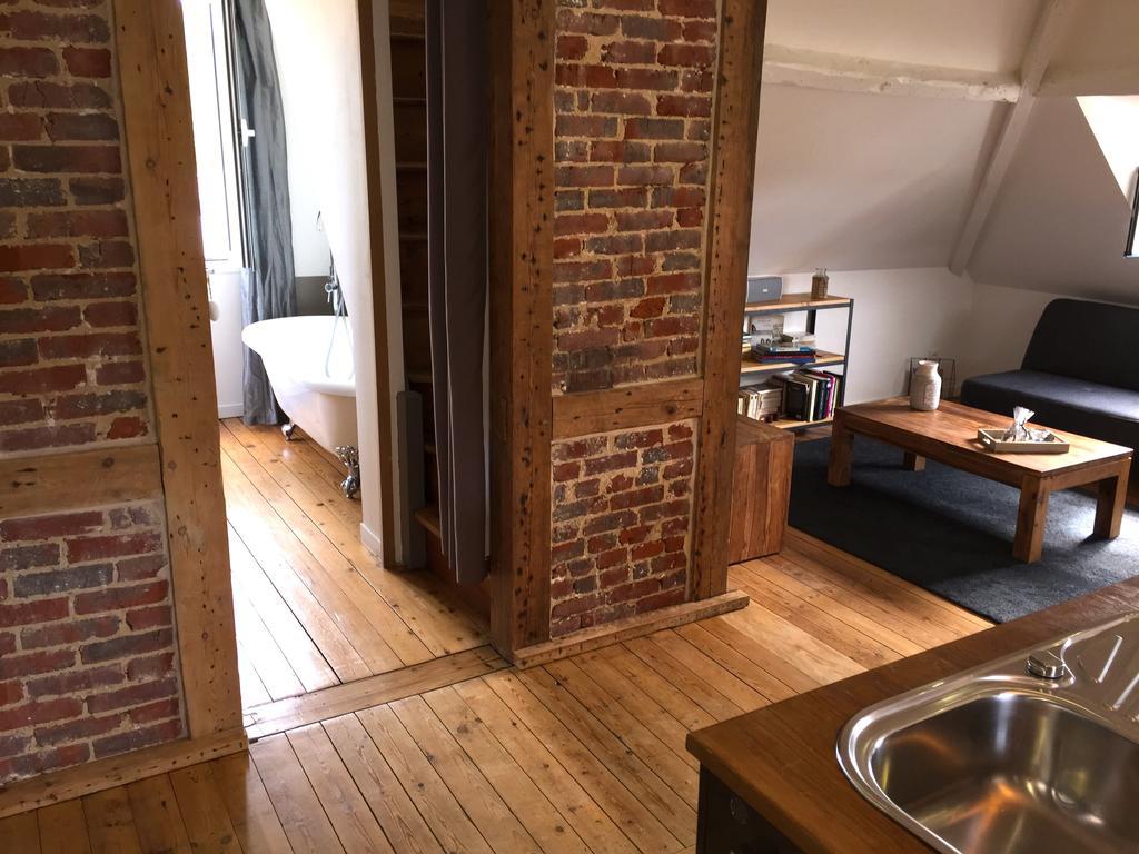 エトルタLe Loft Du Clochetonアパートメント エクステリア 写真