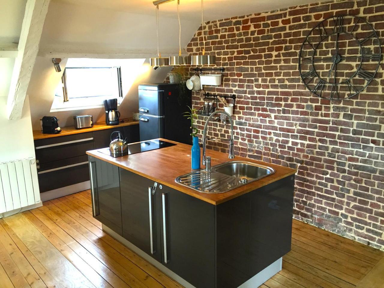 エトルタLe Loft Du Clochetonアパートメント エクステリア 写真